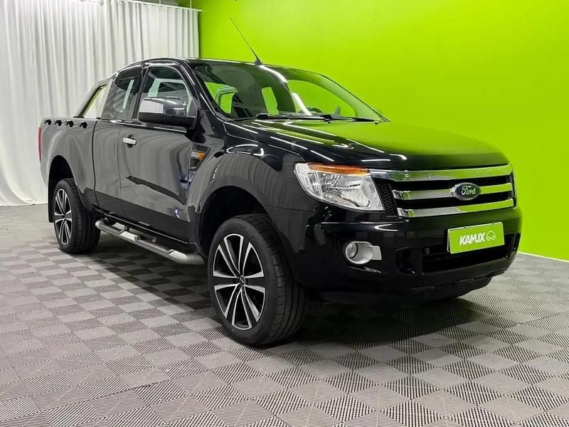 Musta Käytetty 2014 Ford Ranger XLT Nouto | 20 700 € (Perustarjous) - Kuva 1/4