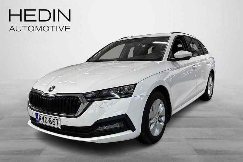 Valkoinen Käytetty 2024 Skoda Octavia Ambition Farmari | 26 990 € (Perustarjous) - Kuva 1/4