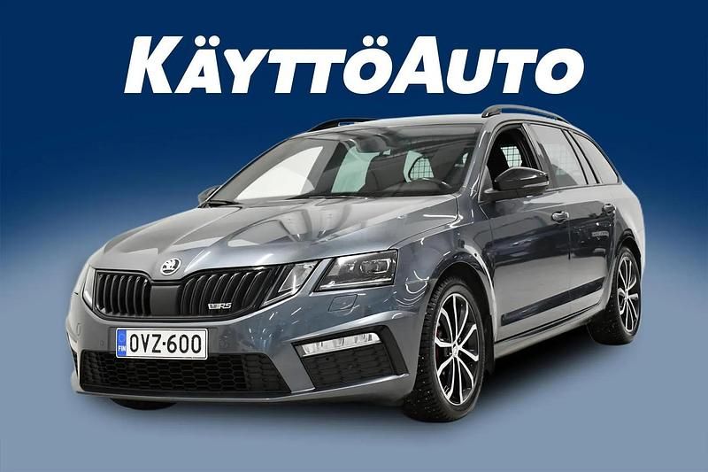 Harmaa Käytetty 2017 Skoda Octavia RS Farmari | 18 900 € (Perustarjous) - Kuva 1/4