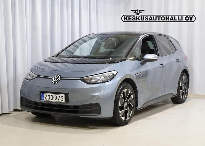 Sininen Käytetty 2022 VW ID.3 Pro Performance Viistoperä | 19 900 € (Hyvä tarjous) - Kuva 1/4