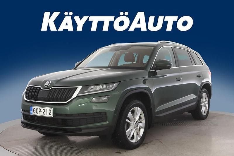 Vihreä Käytetty 2021 Skoda Kodiaq Business Line Katumaasturi | 29 900 € (Perustarjous) - Kuva 1/4