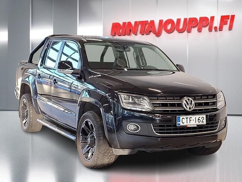 Musta Käytetty 2015 VW Amarok Highline Nouto | 22 200 € (Kallis) - Kuva 1/3