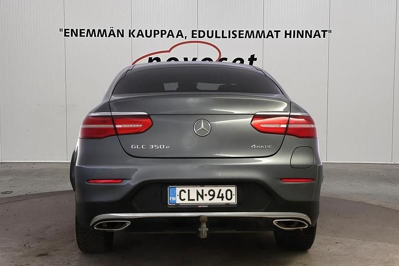 Käytetty Mercedes GLC350 Business 211 HP (155 kW) 2018 Harmaa Coupe - kaksiovinen