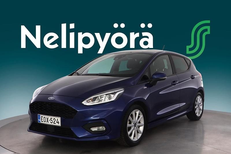 Sininen Käytetty 2017 Ford Fiesta Cool & Sound Edition Viistoperä | 10 900 € (Kallis) - Kuva 1/3