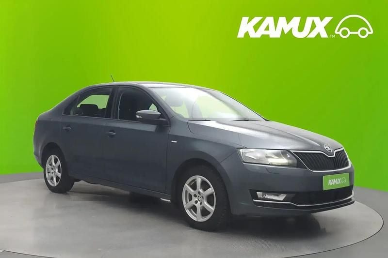 Hopea / harmaa Käytetty 2019 Skoda Rapid Clever Sedan | 7 480 € (Perustarjous) - Kuva 1/4