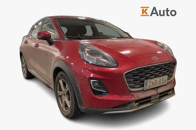 Käytetty Ford Puma Titanium 125 HP (91 kW) 2022 Punainen Katumaasturi