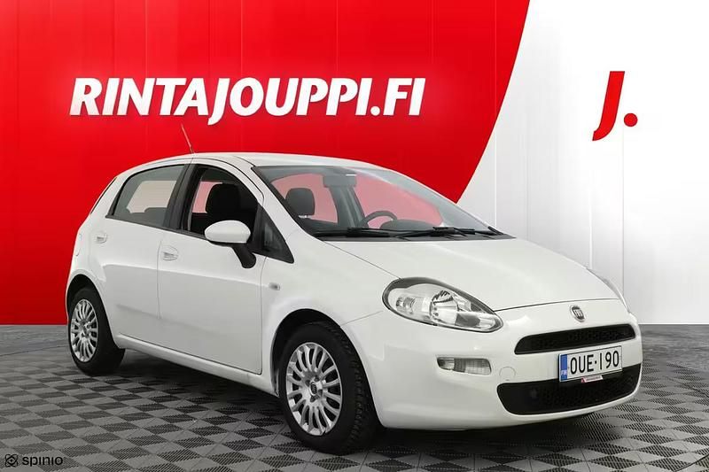Valkoinen Käytetty 2013 Fiat Punto Easy Viistoperä | 4 900 € - Kuva 1/4