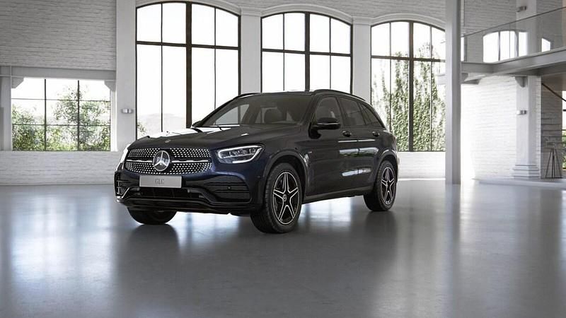 Sininen Käytetty 2021 Mercedes GLC300e Business Katumaasturi | 33 900 € (Perustarjous) - Kuva 1/4
