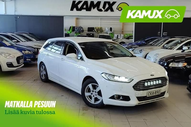 Käytetty Ford Mondeo Business Edition 204 HP (150 kW) 2015 Valkoinen Sedan