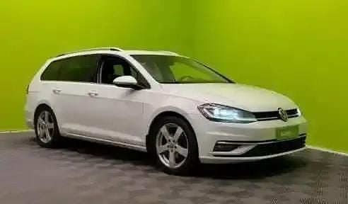 Käytetty VW Golf VII Highline 150 HP (110 kW) 2018 Valkoinen Farmari