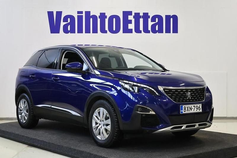 Käytetty Peugeot 3008 Allure 131 HP (96 kW) 2019 Sininen Katumaasturi