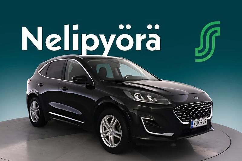 Käytetty Ford Kuga Vignale 224 HP (164 kW) 2021 Musta Katumaasturi
