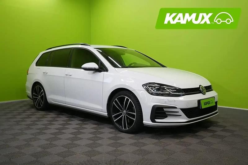 Valkoinen Käytetty 2017 VW Golf VII GTD Farmari | 15 990 € (Perustarjous) - Kuva 1/4