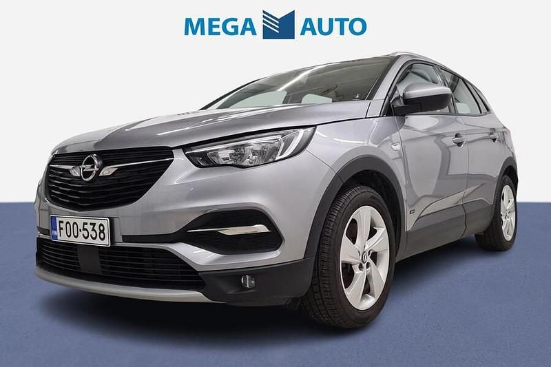Harmaa Käytetty 2021 Opel Grandland X Innovation Katumaasturi | 19 990 € (Perustarjous) - Kuva 1/4