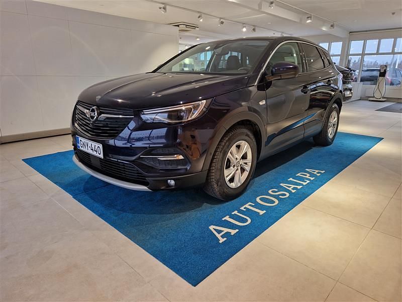 Käytetty Opel Grandland X Executive 131 HP (96 kW) 2021 Sininen Katumaasturi