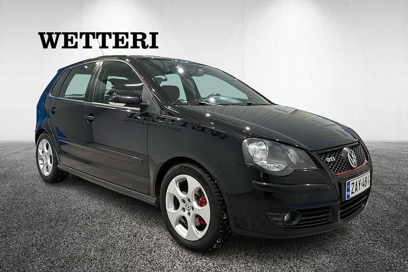 Käytetty VW Polo GTI 150 HP (110 kW) 2007 Musta Viistoperä
