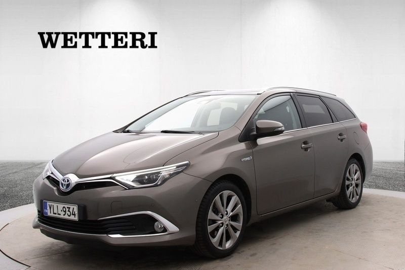 Harmaa Käytetty 2018 Toyota Auris Touring Sports Premium Farmari | 14 880 € (Hyvä tarjous) - Kuva 1/3