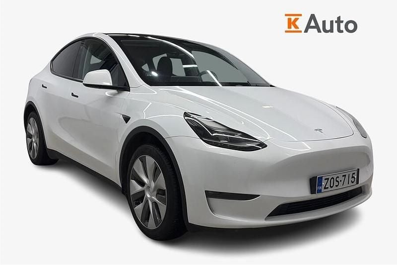 Valkoinen Käytetty 2023 Tesla Model Y Katumaasturi | 35 900 € (Perustarjous) - Kuva 1/3