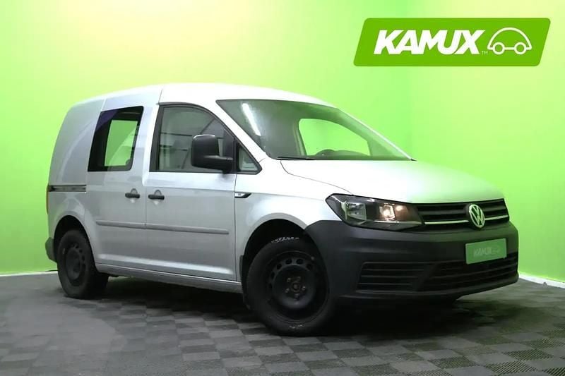 Käytetty VW Caddy 102 HP (75 kW) 2019 Hopea / harmaa Tila-auto
