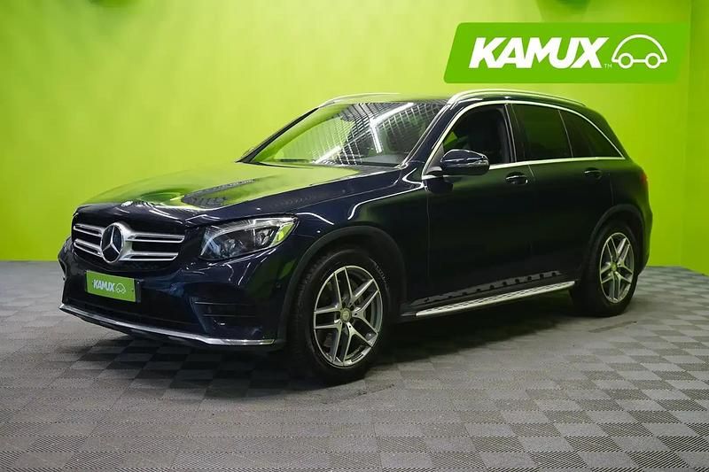 Käytetty Mercedes GLC250 AMG 204 HP (150 kW) 2016 Sininen Katumaasturi