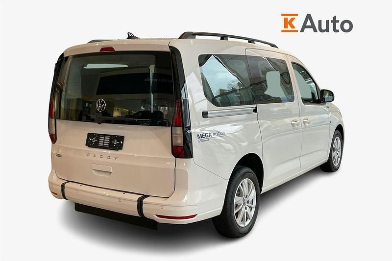 Uusi VW Caddy Maxi Life Business 122 HP (89 kW) 2025 Musta Tila-auto