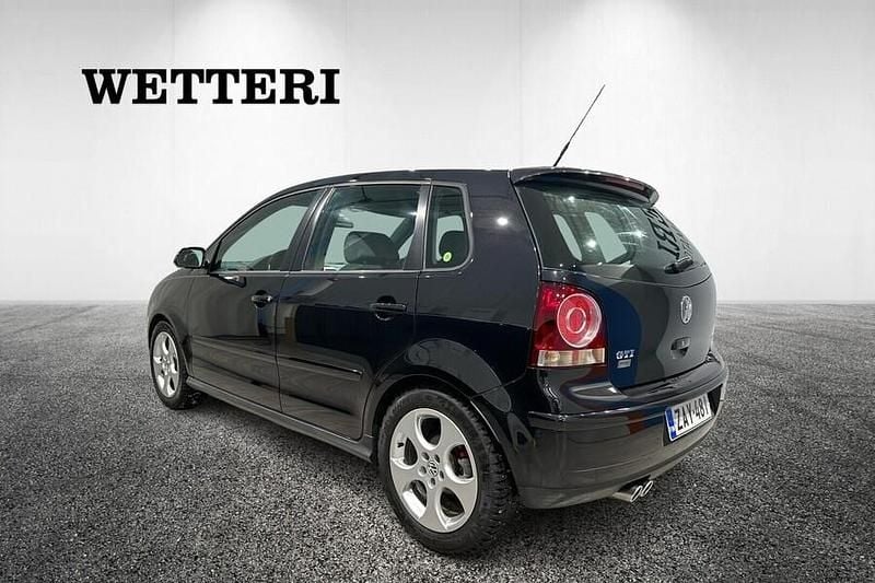 Käytetty VW Polo GTI 150 HP (110 kW) 2007 Musta Viistoperä