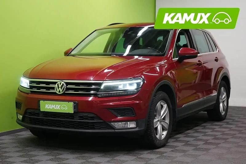Käytetty VW Tiguan Comfortline 245 HP (180 kW) 2017 Punainen Katumaasturi