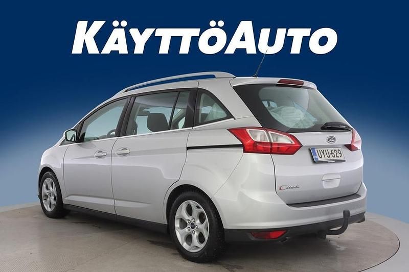 Käytetty Ford Grand C-Max Titanium 116 HP (85 kW) 2014 Harmaa Tila-auto