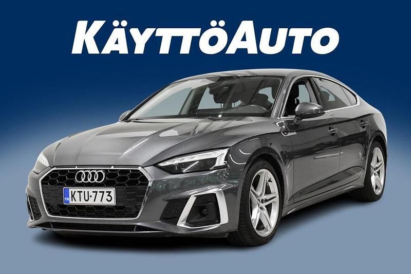 Harmaa Käytetty 2020 Audi A5 Sportback Business Viistoperä | 34 800 € (Perustarjous) - Kuva 1/4