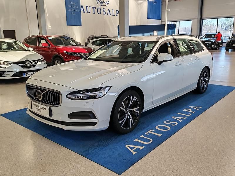 Valkoinen Käytetty 2022 Volvo V90 Business Edition Farmari | 36 900 € (Perustarjous) - Kuva 1/4