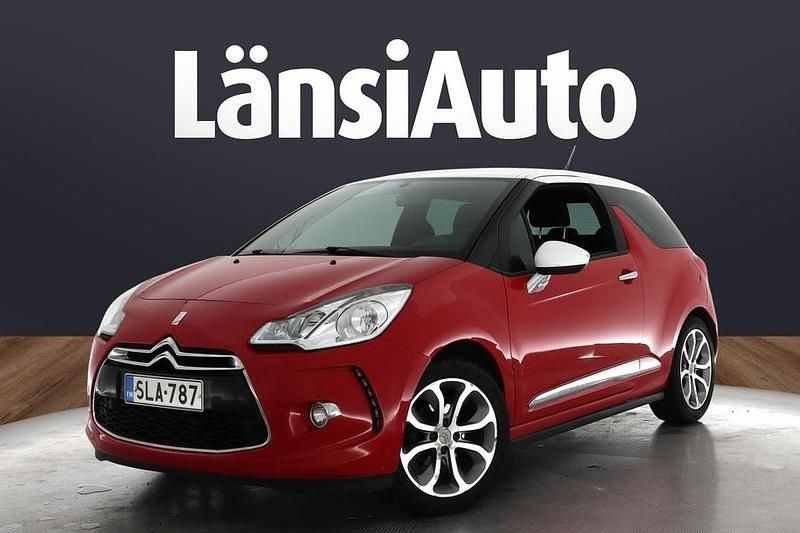 Punainen Käytetty 2013 Citroën DS3 So Chic Viistoperä | 4 400 € - Kuva 1/1