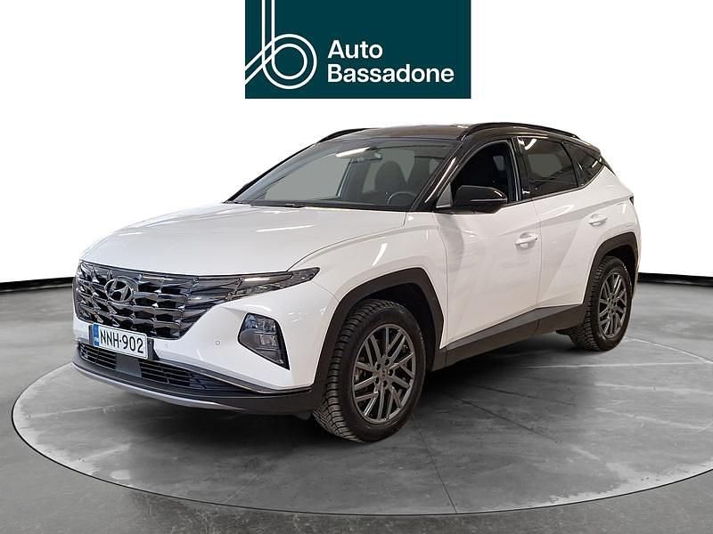 Valkoinen Käytetty 2024 Hyundai Tucson Katumaasturi | 37 880 € (Kallis) - Kuva 1/4