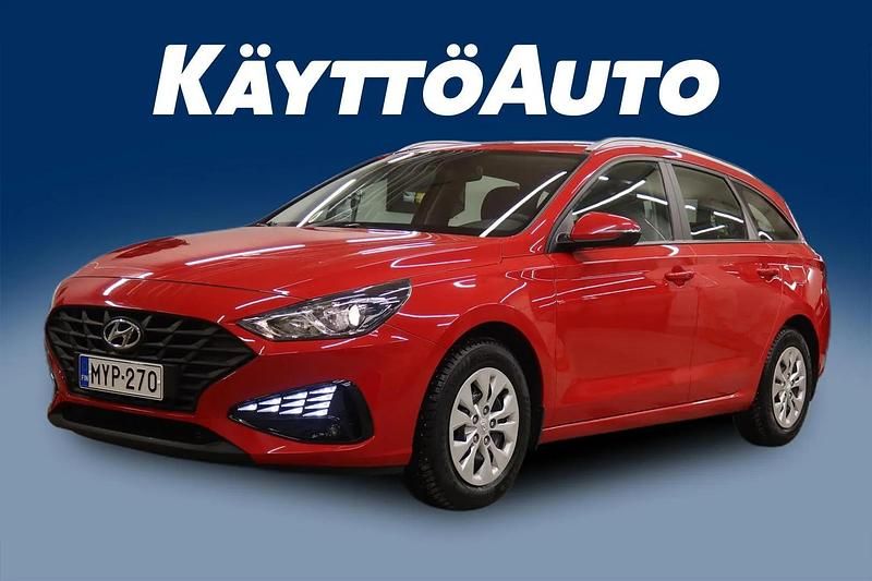 Punainen Käytetty 2022 Hyundai i30 Farmari | 15 890 € (Perustarjous) - Kuva 1/4