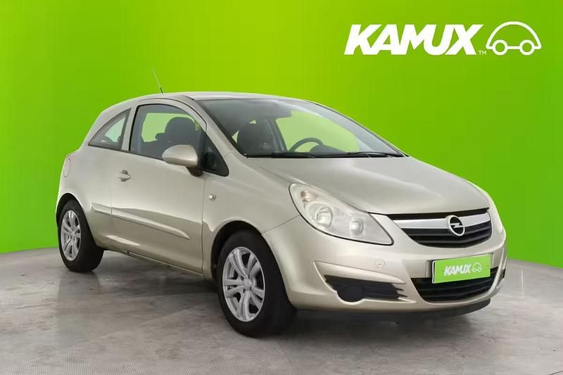 Vihreä Käytetty 2008 Opel Corsa Tila-auto | 2 590 € - Kuva 1/4