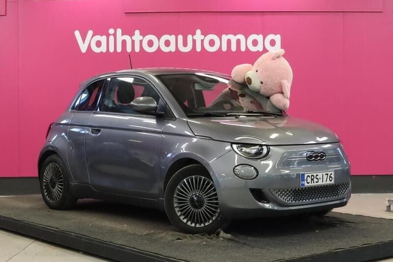 Harmaa Käytetty 2022 Fiat 500e Icon Viistoperä | 16 450 € (Supertarjous) - Kuva 1/4