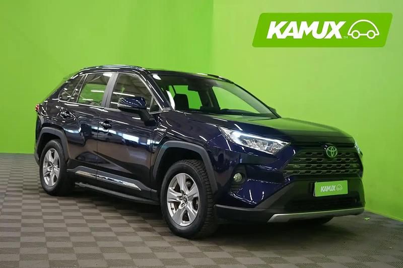Sininen Käytetty 2019 Toyota RAV4 Hybrid Active Katumaasturi | 28 490 € (Hyvä tarjous) - Kuva 1/4