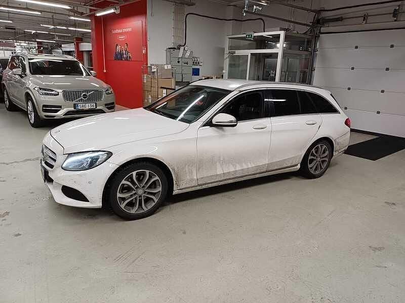 Valkoinen Käytetty 2017 Mercedes C220 Business Farmari | 15 890 € (Hyvä tarjous) - Kuva 1/3