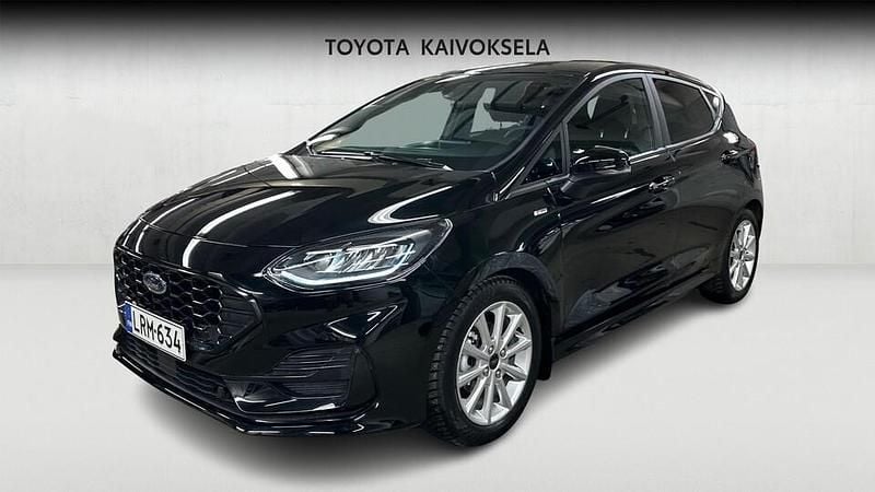 Musta Käytetty 2022 Ford Fiesta ST-Line X Viistoperä | 18 890 € (Kallis) - Kuva 1/4
