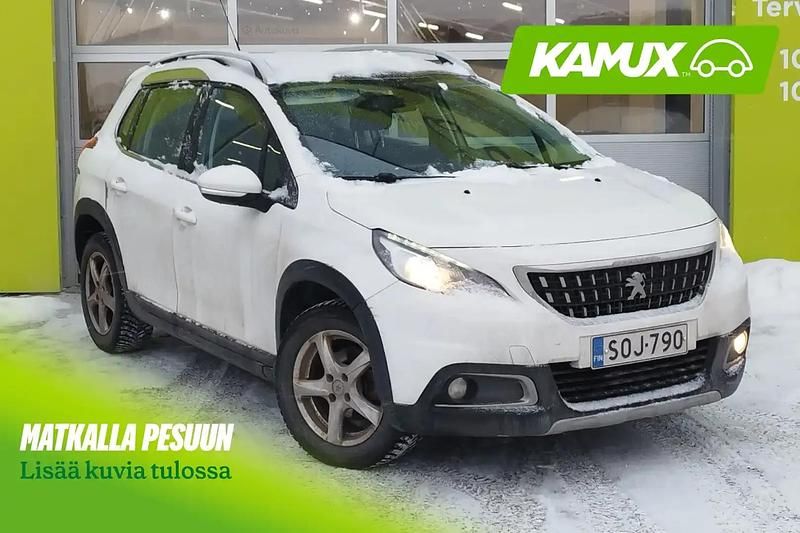 Käytetty Peugeot 2008 Allure 110 HP (80 kW) 2018 Valkoinen Katumaasturi