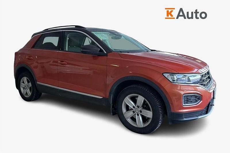 Oranssi Käytetty 2020 VW T-Roc Style Katumaasturi | 17 850 € (Supertarjous) - Kuva 1/4