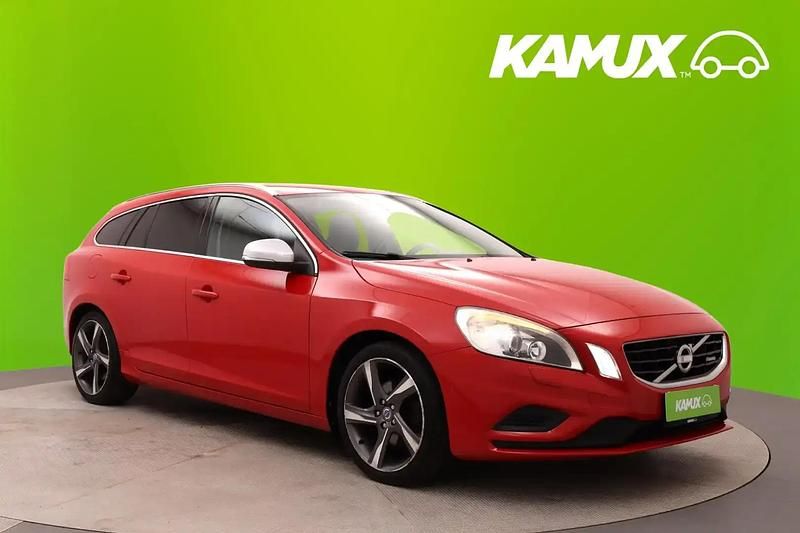 Punainen Käytetty 2013 Volvo V60 R-Design Farmari | 14 380 € (Hyvä tarjous) - Kuva 1/4