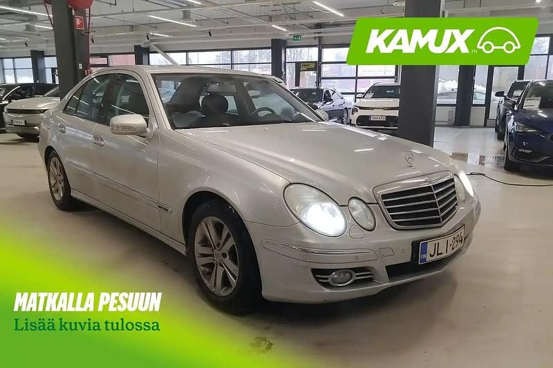 Käytetty Mercedes E280 Avantgarde 190 HP (139 kW) 2009 Hopea / harmaa Sedan