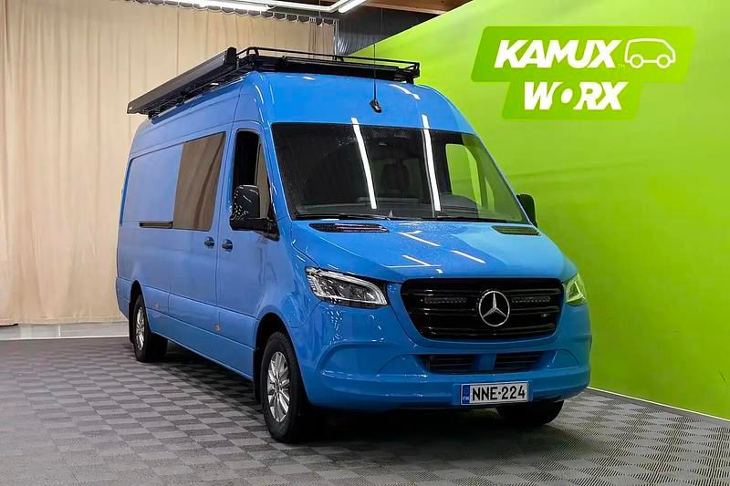 Sininen Käytetty 2023 Mercedes Sprinter Van | 84 900 € (Perustarjous) - Kuva 1/4