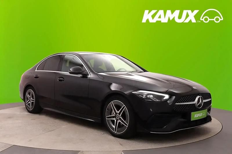 Musta Käytetty 2022 Mercedes C200 Business Sedan | 35 990 € (Hyvä tarjous) - Kuva 1/4