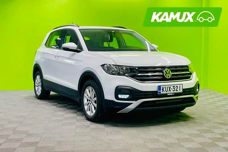 Käytetty VW T-Cross 95 HP (69 kW) 2019 Valkoinen Katumaasturi
