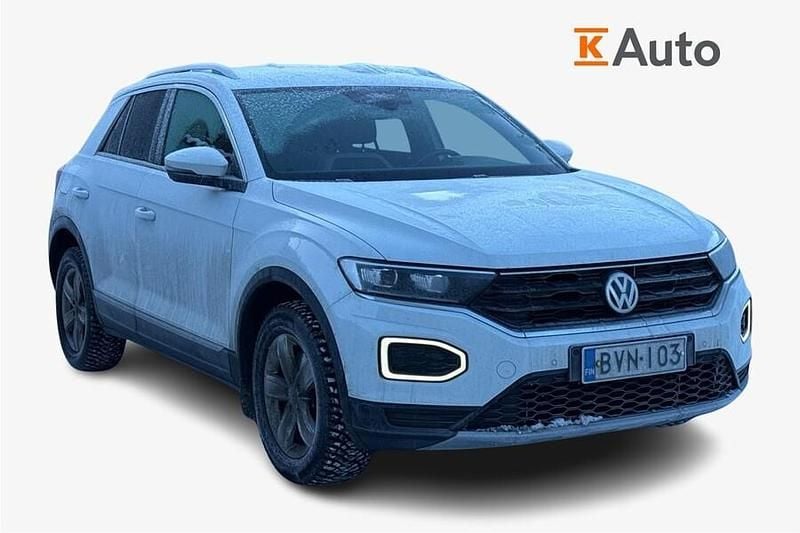 Käytetty VW T-Roc Sportline 150 HP (110 kW) 2019 Valkoinen Katumaasturi