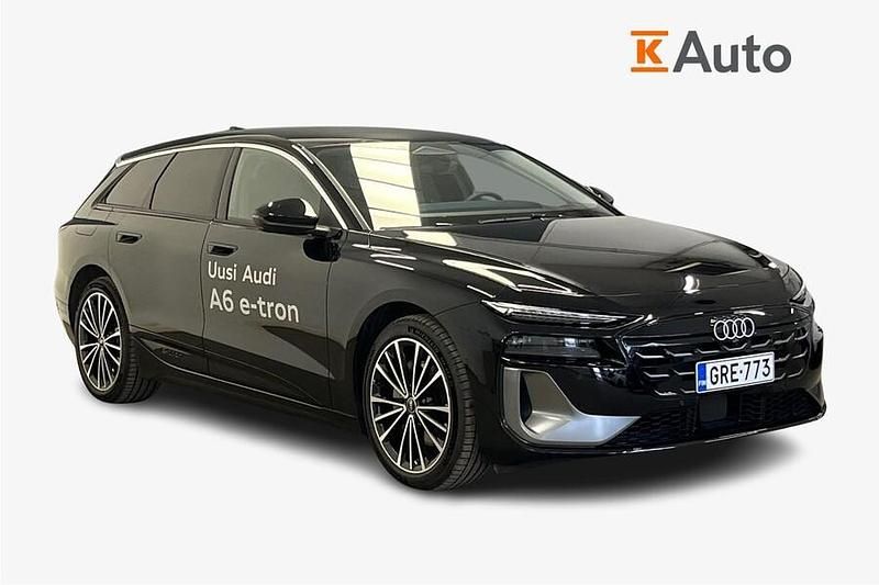 Musta Käytetty 2025 Audi A6 e-tron S-Line Farmari | 65 900 € (Supertarjous) - Kuva 1/4