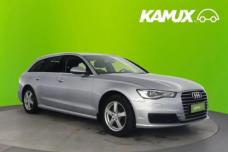 Hopea / harmaa Käytetty 2016 Audi A6 Business Farmari | 15 600 € (Hyvä tarjous) - Kuva 1/4