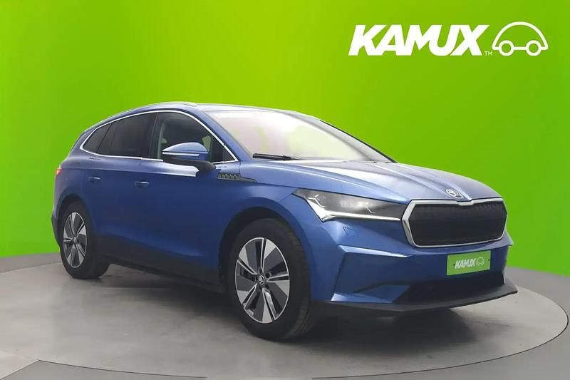 Sininen Käytetty 2021 Skoda Enyaq iV Loft Katumaasturi | 27 870 € (Perustarjous) - Kuva 1/4