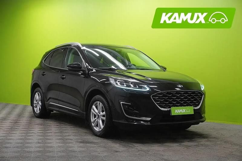 Musta Käytetty 2021 Ford Kuga Vignale Katumaasturi | 26 800 € (Perustarjous) - Kuva 1/4